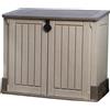 Keter Baule Box porta attrezzi da esterno in resina Keter Store It Out Midi Beige