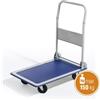 Verdelook CARRELLO CON PIANALE TUTTOFARE PORTAPACCHI PIEGHEVOLE PORTATA 150 KG