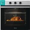 Hisense BI61111AX Forno Multifunzione Termoventilato Cavità XXL 77L 12 Funzioni Pulizia