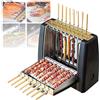 Gotrays Grill elettrico da 1200 W, macchina per grigliare spiedini completamente