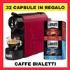 Bialetti macchinetta macchina caffe espresso nuova BIALETTI GIOIA + 32 CAPSULE IN REGALO