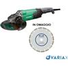HiKOKI SMERIGLIATRICE ANGOLARE 2200 WATT 6600 GIRI/MIN DIAMETRO 230 MM - HIKOKI G23SW2