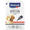 VITAKRAFT SPOT-ON 3x anti pulci zecche per cani TAGLIA GRANDE 20-40 kg e 60 kg