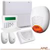 AMC Kit Allarme professionale filare centrale C24-4X ultima versione 4G GSM