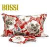 Bossi Parure copripiumino Bossi matrimoniale articolo Decor variante 01 rosso N°136 -