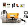 DIEFFEMATIC KIT AUTOMATISMO SERRANDA GARAGE ELETTROFRENO CENTRALINA TELECOMANDO FOTOCELLULE