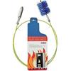 MasterBrico Scovolo Kit pulizia Stufa a Pellet Tubi Canna Fumaria Domus MM 80 H 2 MT