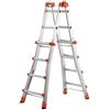 Gierre Scala telescopica in alluminio Peppina Gierre multifunzione 5+5 pioli max kg 150