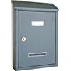 ALUBOX CASSETTA PORTA POSTA PER ESTERNI DA APPENDERE ELETTROZINCATA ALUBOX PRIMA MAXI
