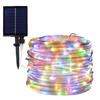 Vetrineinrete Filo 100 led 10Mt micro led stringa pannello solare con picchetto catena di luce