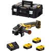DEWALT DCG405P3-QW 18V 3BATTERIE 5AH SMERIGLIATRICE ANGOLARE FLEX 125MM OFFERTA