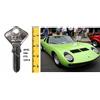 SILCA CHIAVE GREZZA AF4C PER ALFAROMEO - AUTOBIANCHI - LAMBORGHINI - FERRARI EPOCA