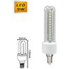 Vetrineinrete Lampadina led E14 E27 da 5 6 7 8 9 12 16 20 24 watt luce 3000k 4000k 6500k