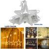 wisdom catena tenda luminosa luci di natale natalizie a led luce calda fredda stella