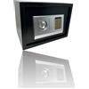 Vetrineinrete Cassaforte muro con combinazione numerica digitale elettronica 2 chiavi 35x25 cm