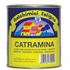 Italchimici Catramina bituminosa impermeabilizzante nera protettiva per ferro legno 750 ML