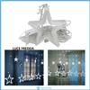 wisdom Tenda Luminosa Natalizia Luci di Natale a Led da per Esterno Interno Catena bian