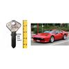 SILCA CHIAVE GREZZA AF4A PER ALFAROMEO - AUTOBIANCHI - LAMBORGHINI - FERRARI - FIAT