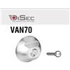 DISEC LUCCHETTO VAN E FURGONI ANTIFURTO PER FURGONI VAN LOCK DISEC VAN Rif70