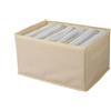 Vetrineinrete Scatola pieghevole x pantaloni maglioni jeans 6scomparti organizer 44x20x30 cm