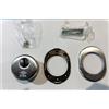 CISA 06490-01-0-B1 DEFENDER PROTEZIONE PER CILINDRO EUROPEO CROMO SATINATO
