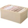 Vetrineinrete Scatola pieghevole x pantaloni maglioni jeans 9 scomparti organizer 44x20x30 cm