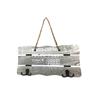 vetrineinrete Appendiabiti legno 2 ganci doppi appendino attaccapanni da parete shabby chic