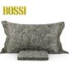 Bossi Parure copripiumino BOSSI MATRIMONIALE 1094 BAHAMAS variante GRIGIO N°138 - ESC