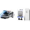 Sunseeker Intelligent Technology Sunseeker V3 Plus Robot Ridhermoted Wires 1000 m2, Vision AI, Double Eye, Pendenza 42%, Controllo APP, Rasaerba con un solo clic + Sunseeker Lame per Tosaerba Robot V3 e V3 Plus, 12 pezzi