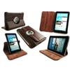 Custodia 360 per Samsung Galaxy Tab 2 7.0 P3100 marrone con rotazione stand