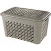Tontarelli Cesta Tontarelli 8105406908 Arianna portabiancheria con coperchio talpa