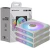 darkFlash Gauss G24R 120 mm ventole magnetiche ARGB per custodia confezione d...