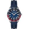 Breil Orologio Breil Tribe Overhand EW0762 Uomo Silicone Blu Watch 39mm Pepsi 10atm