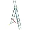 MAURER SCALA ALLUMINIO TRIPLA 3X9 SVILUPPO 5,94 PESO MAX 150 KG. MAURER COD.FI95824