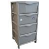 BELLI E FORTI Cassettiera salvaspazio spring 4 Cassetti Colore Grigio belli&forti