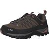 (TG. 44 EU) CMP Rigel Wp, Scarpe da Trekking Basse Donna, Marrone (Cenere), 44 E