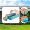 Scivolo gonfiabile Centro giochi gonfiabile per balcone Piscina fuori terra