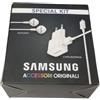 Samsung special kit auricolare e carica batterie