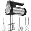 ELISALADYSTORE Frullatore Ad Immersione Powertwist 500 Full Steel. 500 W, 5 Velocità Più Funzio