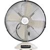 BIMAR Ventilatore elettrico ventola da tavolo oscillante orientabile vintage 30 cm