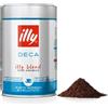 ILLY Caffè Macinato 250 grammi gr DECAFFEINATO Deca Barattolo Espresso Tostato