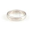 DIANA ANELLO FEDE NUZIALE DIANA IN ORO BIANCO 18 KT FASCIA LARGA 5 grammi