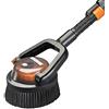 WORX WA1821 Worx-WA1821 Spazzola Rotante Rigida per Hydroshot, Nero