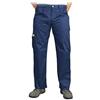 LEBER & HOLLMAN Leber&Hollman LH-Vobster_G25 - Pantaloni protettivi Bivico, taglia 25, colore: Blu navy