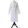 Essix Home Collection, Accappatoio in Cotone con Cappuccio, Bianco (Weiß), 12/14 Anni