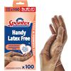 Spontex Guantes Vinilo Protect (100 Unidades) Talla Grande-L