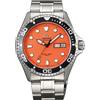 ORIENT Ray II FAA02006M9 Orologio Uomo Diver Automatico Acciaio Orange Dial