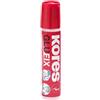 Kores - Colla GluFix, liquida, trasparente, 30 ml, 12 pz