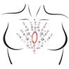 Leg Avenue Juniper Body Jewels Sticker 318 g