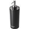 Yamazaki 2929 TOWER Pump Dispenser, black, ABS Resin, 8 x 8 x 23 cm